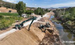 Yenişehir’de Göksu Çayı Taşkınlara Karşı Islah Edildi