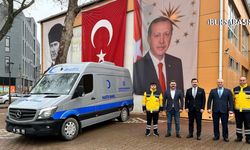 Yenişehir’de Bağışla Alınan Hasta Nakil Aracı Hizmete Girdi