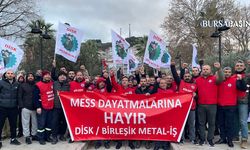 Metal İşçileri Mudanya’da TİS İçin Yürüdü