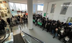 Uludağ Yolunda Teleferik Kuyruğu