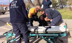 İnegöl’de Yaya Geçidinde Korkutan Kaza