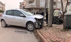 İnegöl’de Karneden Dönen Çocuk Kazada Yaralandı