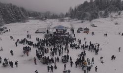 Bursa’da Kış Festivali Coşkusu Trafiğe Takıldı