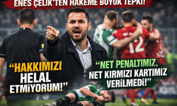 Enes Çelik’ten Hakeme Sert Tepki: Hakkımız Helal Değil