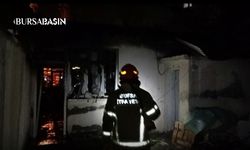 Osmangazi’de Sabah Yangını: Ev Küle Döndü