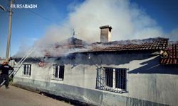 Mustafakemalpaşa’da Ev Yangını