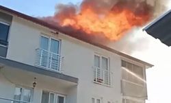 İznik’te Bacadan Çıkan Yangın Çatıyı Küle Çevirdi