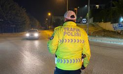 Mudanya’da Bayram Öncesi Gece Trafik Denetimi