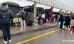 Bursa Terminali’nde Bayram Dönüş Yoğunluğu