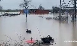 Bursa’da Yağmur Dinmiyor: Tarlalar Göle Döndü