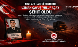 Ağrı’da Askerî Araç Kazası: 1 Şehit