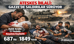 İsrail’in Ateşkes İhlali Gazze’de Bir Çocuğun Ölümüne Yol Açtı