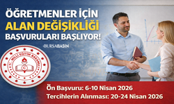 MEB’den Öğretmenlere Alan Değişikliği Takvimi