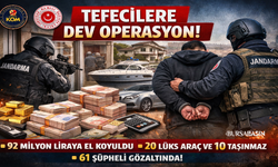 Jandarma 11 İlde Büyük Operasyon Düzenledi