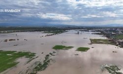 Bursa’da Sel Alarmı! Araziler Göle Döndü
