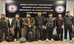 Bursa’da kiralık evde kaçak göçmen ağı çökertildi