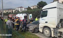 Orhangazi’de Önüne Kattığı Otomobili Sürükledi