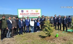 Bursa’da Şehit Adına Hatıra Ormanı Oluşturuldu