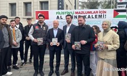 Osmangazi’de Filistin İçin Duygu Panosu
