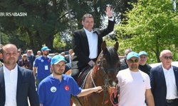 Bursa’da Rahvan At Yarışlarında Nefes Kesen Anlar