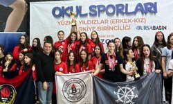 Bursa’nın Yıldız Kızları Türkiye Şampiyonu