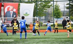 Osmangazi’de Minik Timsahlar Futbol Şenliği Başladı