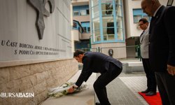 Erkan Aydın Saraybosna’da Anma ve Açılışta
