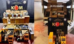 Bursa’da Eş Zamanlı Kaçak Tütün Operasyonu
