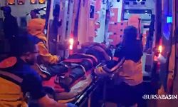 Yıldırım’da Motosiklet Merdivenlerden Uçtu
