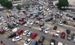 Bursa Oto Pazarında Bayram Hareketliliği Başladı