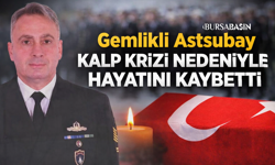 Gemlikli Astsubay Kalp Krizi Sonucu Hayatını Kaybetti