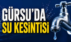 Gürsu’da 18 Saatlik Su Kesintisi Uyarısı