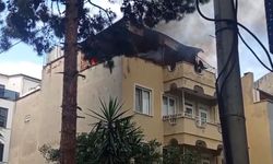 Osmangazi’de Çatı Yangını Mahalleliyi Sokağa Döktü