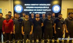 Bursa’da Kaçak Göçmen Operasyonu: 19 Kişi Yakalandı