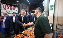 Burkay’dan Bursa Kent Hali’ne Yakın Takip Mesajı