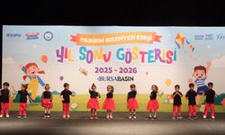 Yıldırım’da Miniklerin Mezuniyet Coşkusu