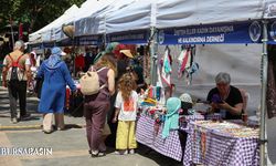 Bursa’da “Meydan Kadınların” Dayanışma Pazarı Açıldı