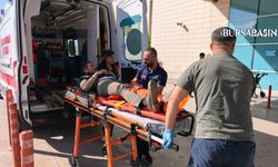 İnegöl’de ormanda işçi uçuruma yuvarlandı