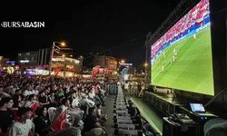 Bursa’da Milli Maç Coşkusu Dev Ekranda Yaşanacak