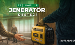 UEDAŞ’tan hastalara kesintide jeneratör desteği