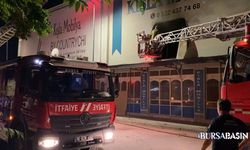 İnegöl’de Mobilya Fabrikasında Gece Yangını