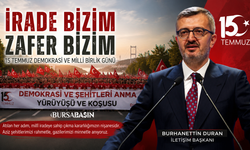 Burhanettin Duran: 15 Temmuz'u Yaşatmaya Devam Edeceğiz