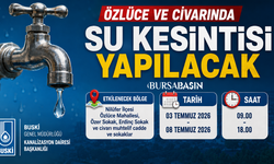 BUSKİ'den Özlüce İçin Su Kesintisi Uyarısı