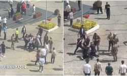 Bursa Adliyesi Önünde Meydan Savaşını Aratmayan Kavga