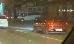 Bursa'da Trafikte Tehlikeli Makas Kamerada