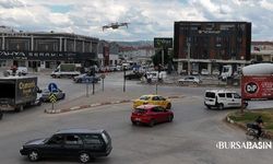 İnegöl'de Çevreyi Kirletenlere Drone Takibi
