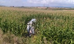 Bursa Karacabey’de Otomobil Tarlaya Uçtu: 3 Yaralı