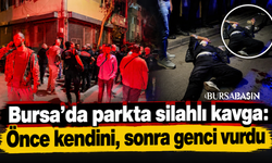 Bursa’da parkta silahlı kavga: İki yaralı