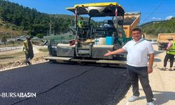 Mudanya’da yollar yenileniyor: 1,1 kilometrelik çalışma