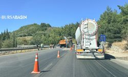 Bursa’da Dürdane Rampası’nda Trafik Yoğunluğu